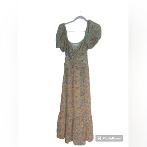 ASTR The Label Floral Midi Dress